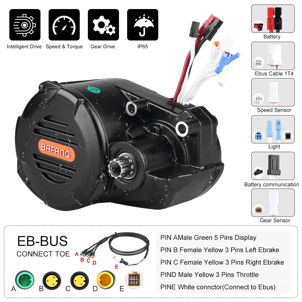 Bafang M620 G510 1000W Mid Dri - огляд і ціна Mid Drive Conversion Kit 1000W