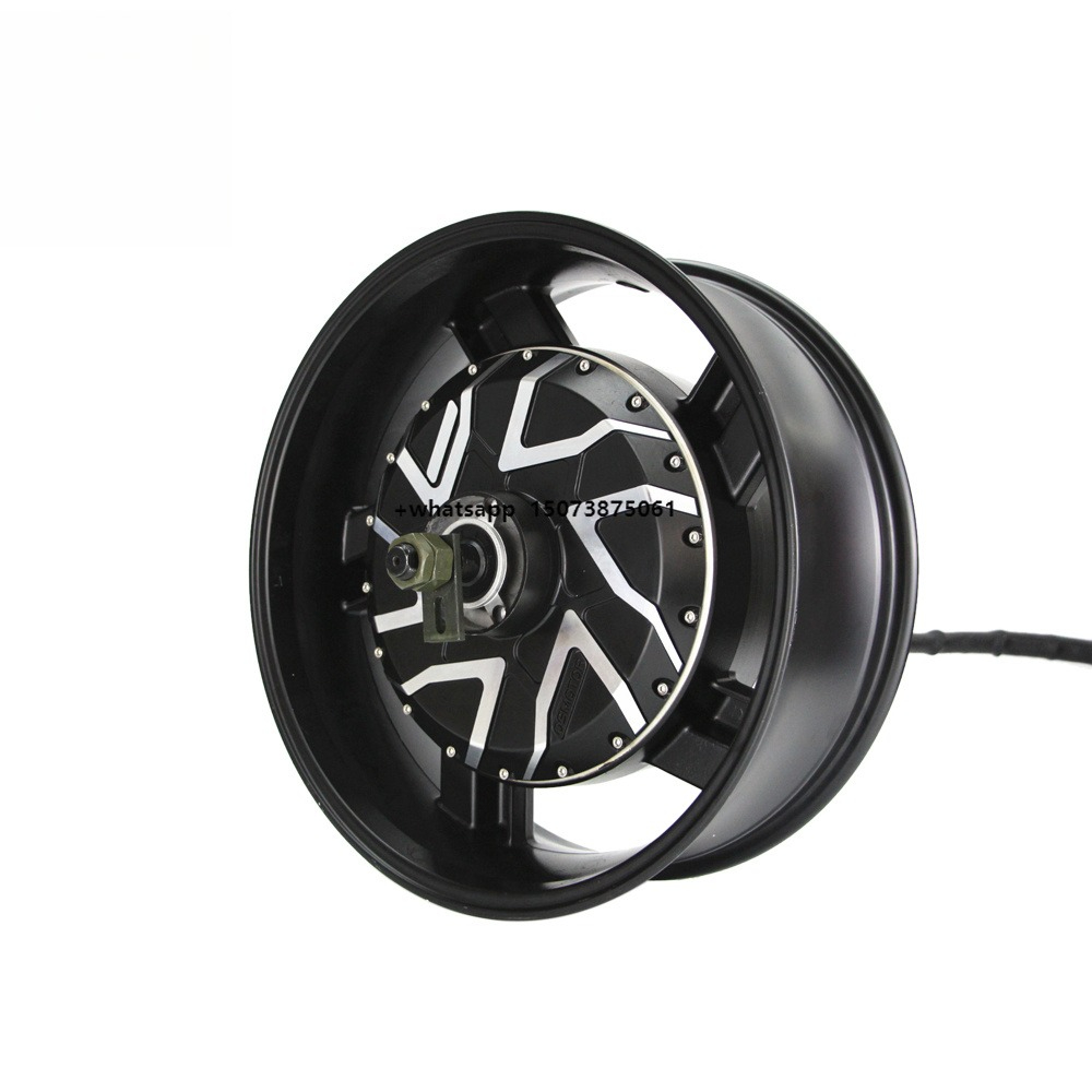 QSMOTOR 17X6.0 Inch 273 12000W - огляд і ціна 12000W Electric Motorcycle Hub Motor
