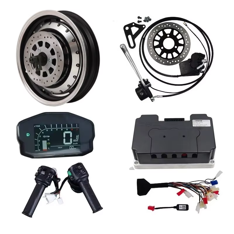 QSMOTOR 5000W 72V 14inch Elect - огляд і ціна 5000W Hub Motor Kit 72V